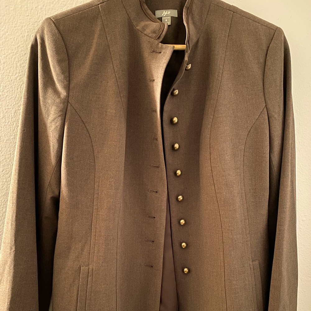 Brown JJill Jacket stretch